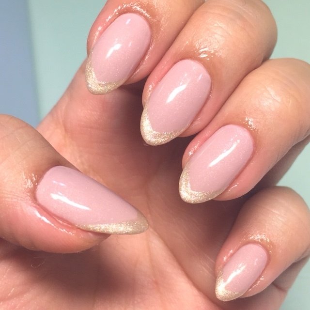 フレンチ ベージュ ピンク グレージュ ゴールド Nailkacoのネイルデザイン No 1255798 ネイルブック