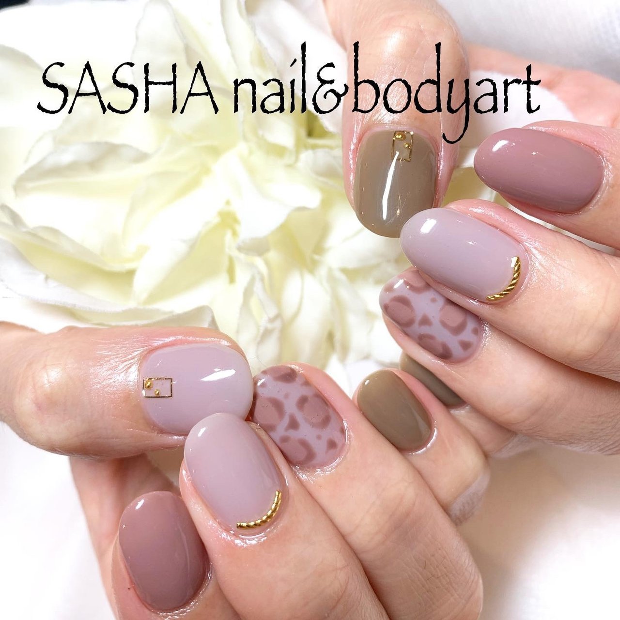 秋 冬 女子会 ハンド ワンカラー Sasha Nailのネイルデザイン No ネイルブック