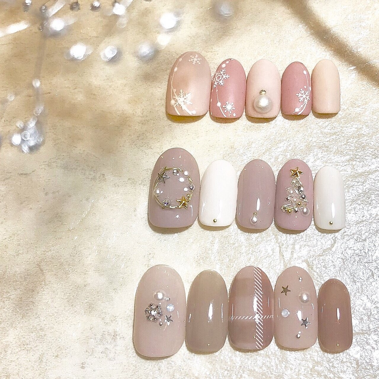 冬 お正月 ハンド シンプル 星 Nailprimeのネイルデザイン No ネイルブック