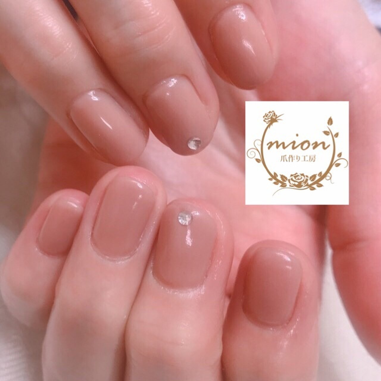 秋 オールシーズン オフィス ハンド シンプル ネイリストキミのネイルデザイン No ネイルブック