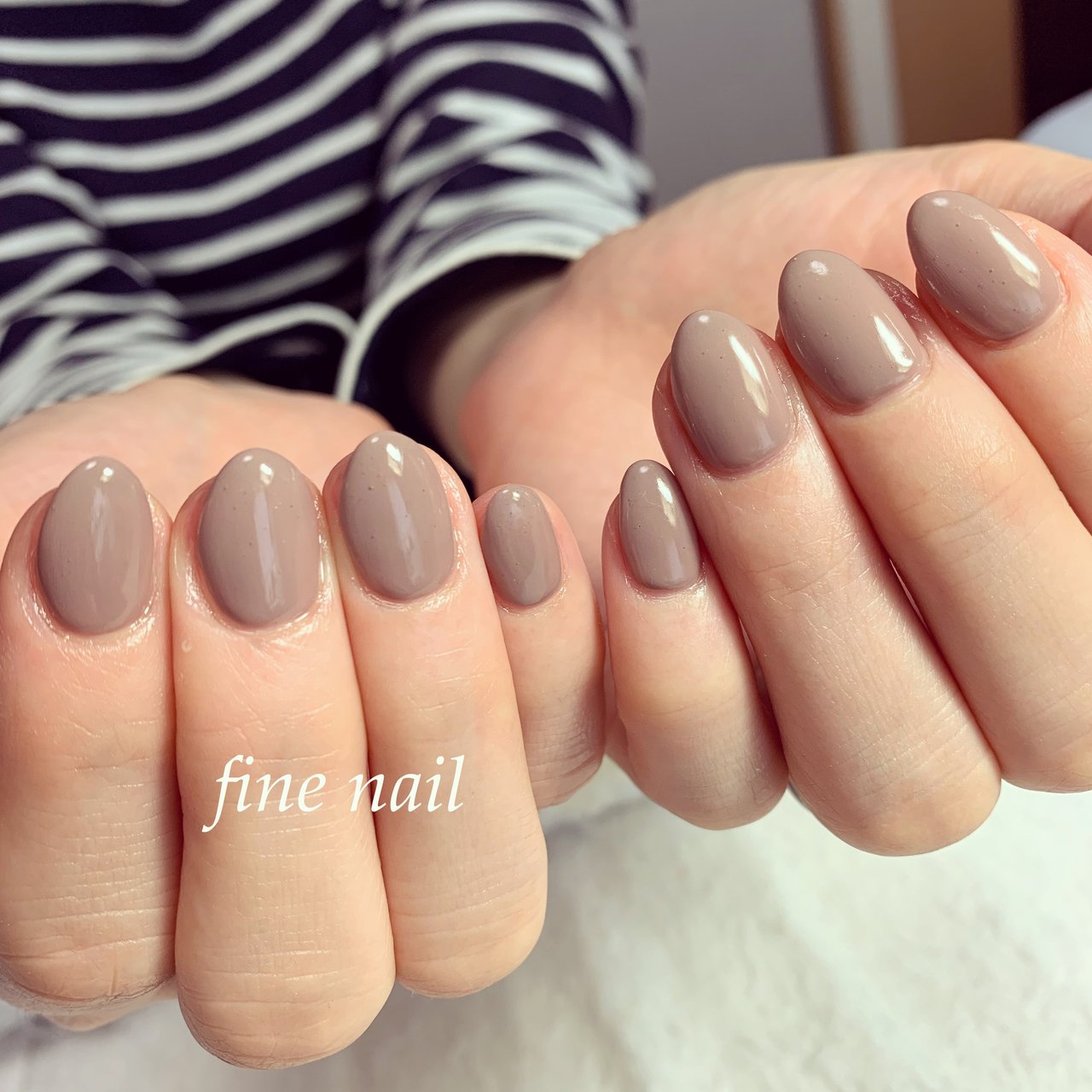 冬 オールシーズン オフィス 女子会 ハンド Fine Nail ファインネイル のネイルデザイン No ネイルブック