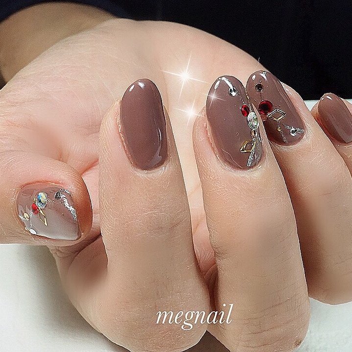 冬 クリスマス パーティー 女子会 ハンド Megnailのネイルデザイン No ネイルブック