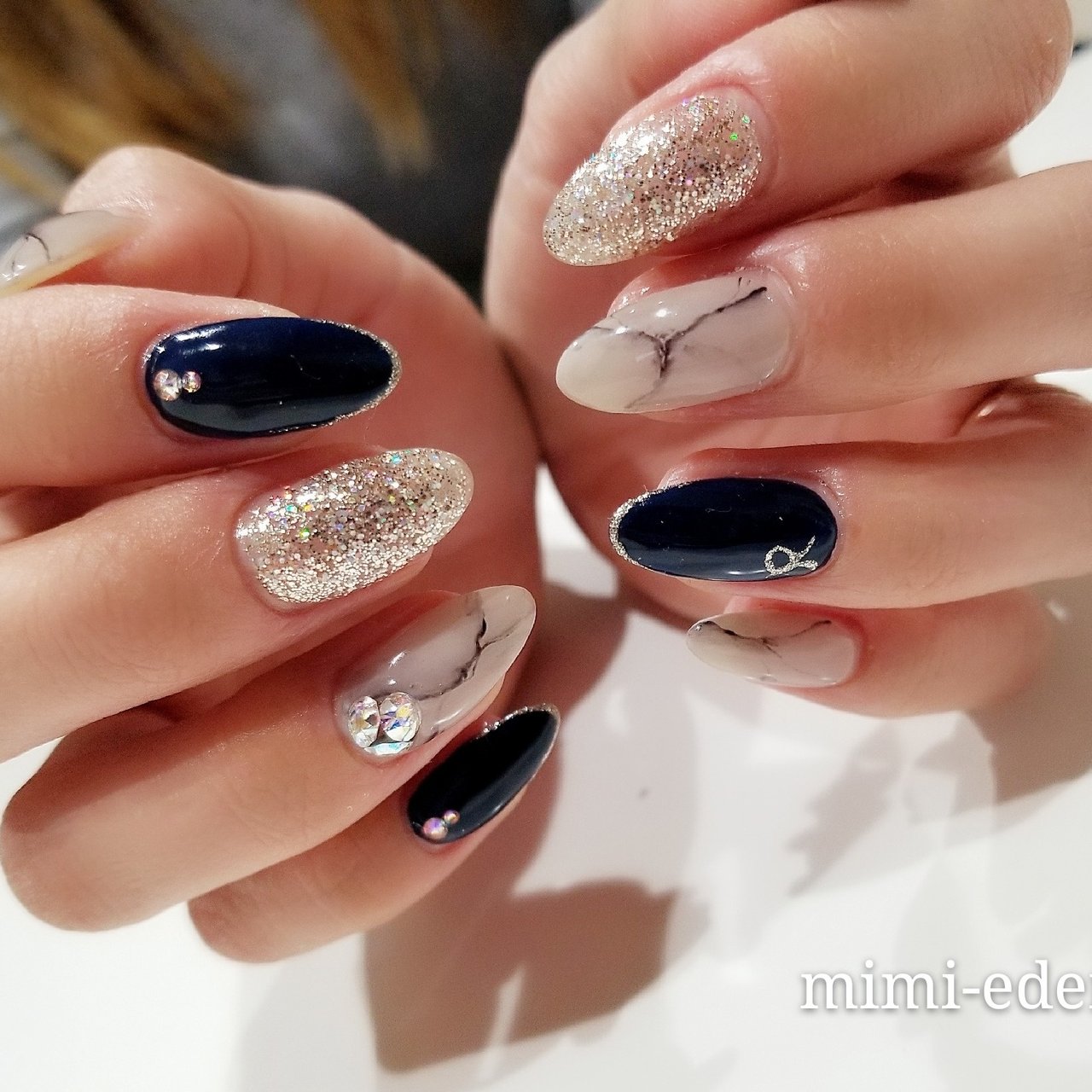 秋 冬 デート 女子会 ハンド Nail Mimiedenのネイルデザイン No ネイルブック