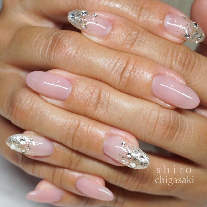 冬 オールシーズン クリスマス ブライダル ハンド Private Nail Salon Shiroのネイルデザイン No ネイルブック