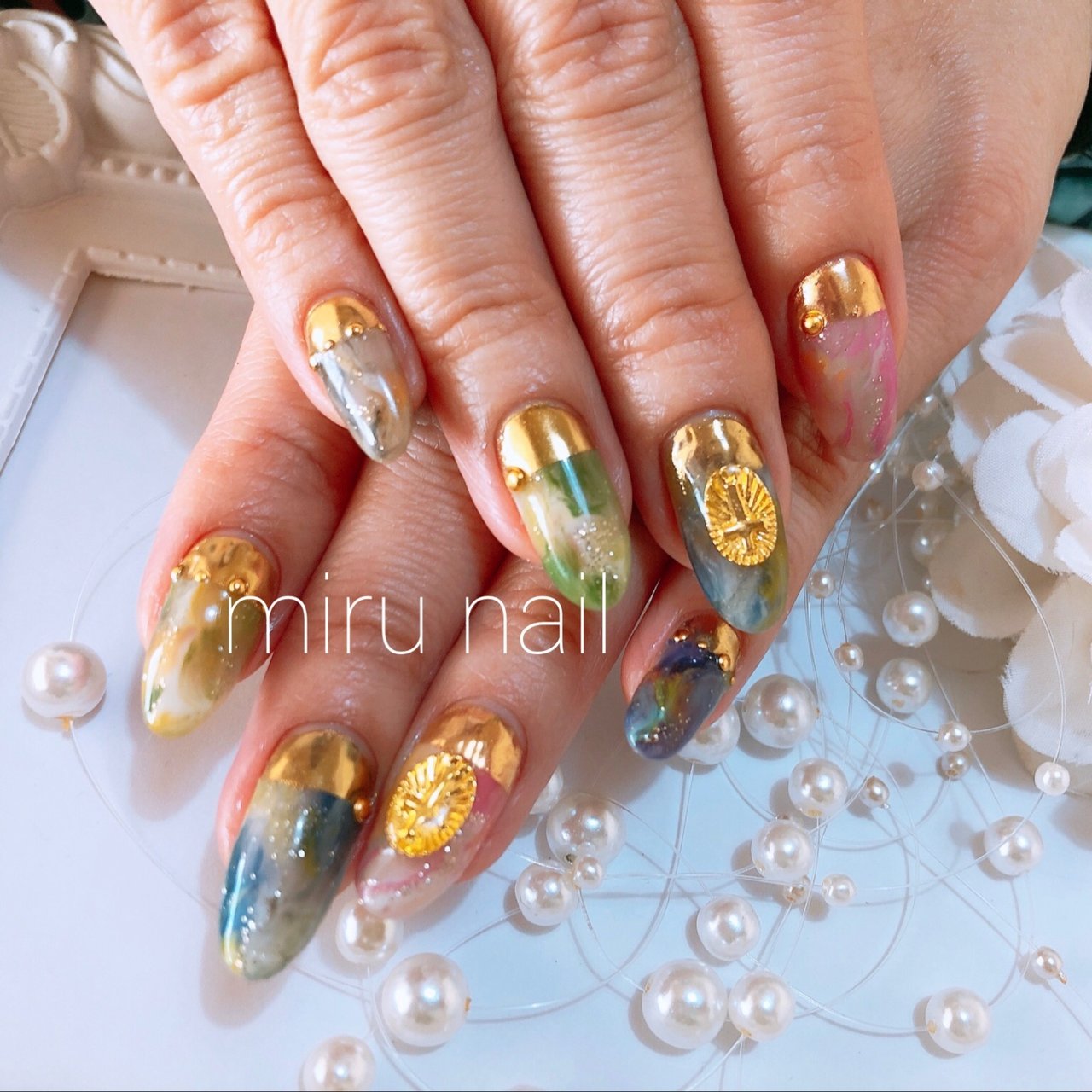 ハンド ジェル Miru Nailのネイルデザイン No ネイルブック