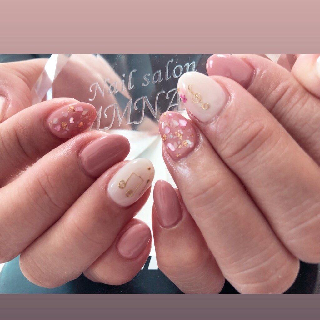 オールシーズン ハンド シェル ワイヤー ショート Mmnailのネイルデザイン No ネイルブック