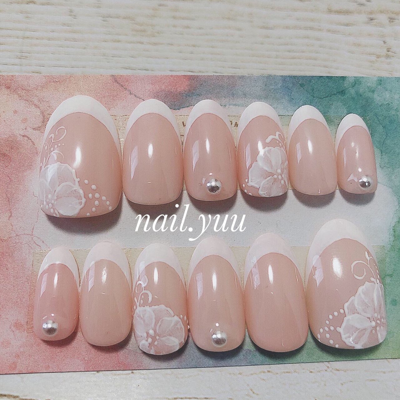 成人式 卒業式 入学式 ブライダル ハンド Nail Yuuのネイルデザイン No ネイルブック