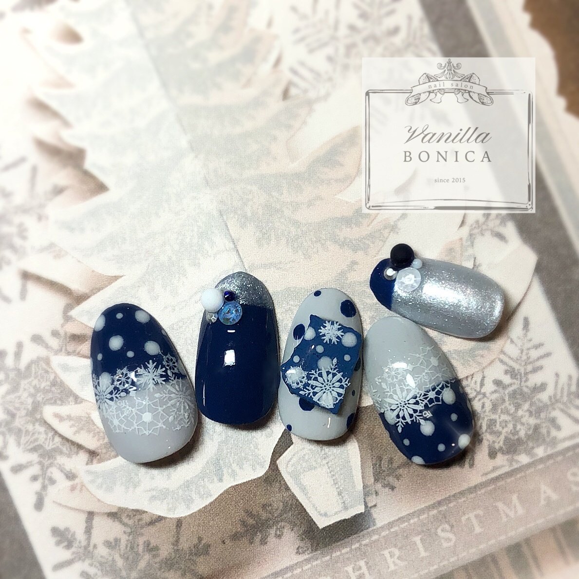 冬 バレンタイン クリスマス デート ハンド Nail Salon Vanilla Bonica バニラボニカ のネイル デザイン No ネイルブック
