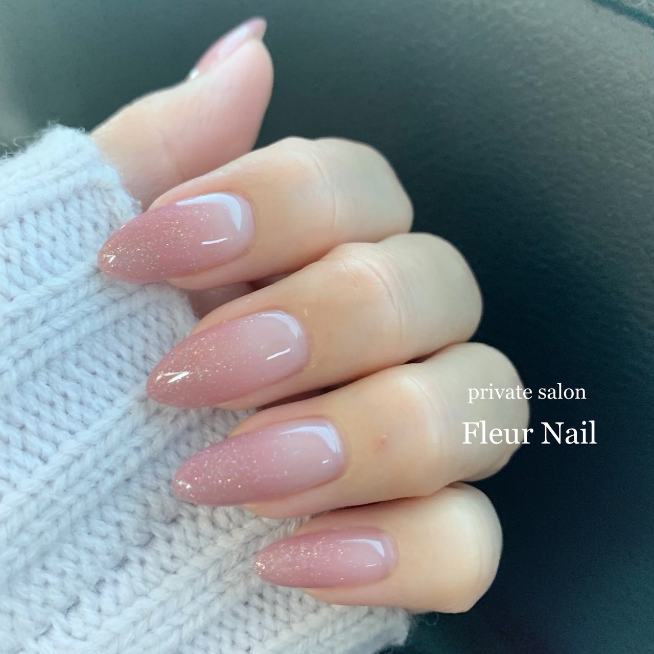 オールシーズン ハンド グラデーション ラメ ピンク Fleur Nail フルールネイル のネイルデザイン No 4861414 ネイルブック