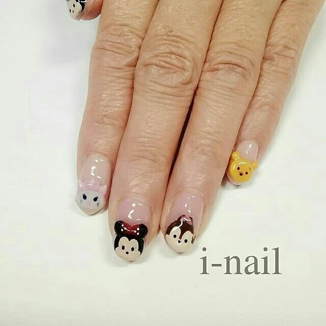 オールシーズン ハンド キャラクター 3d I Nailのネイルデザイン No ネイルブック