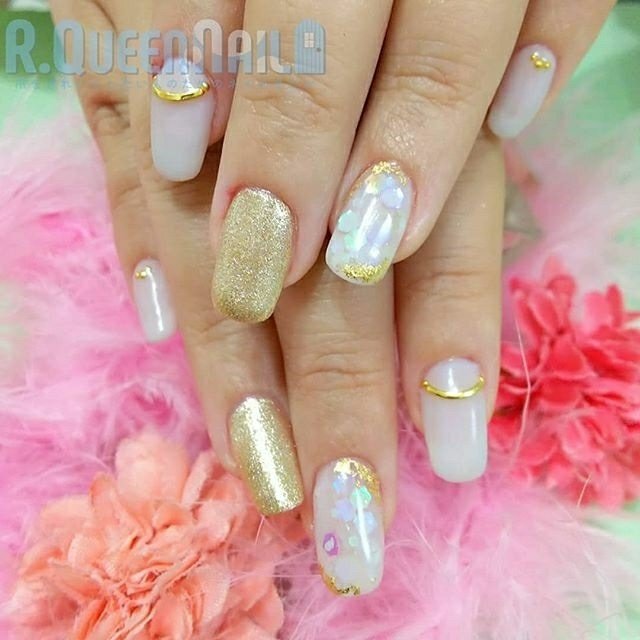 春 冬 パーティー デート ハンド 今村しほり 千葉 R Queennailのネイルデザイン No ネイルブック
