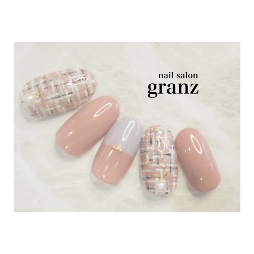 秋 冬 バレンタイン 入学式 ハンド Nailsalon Granzのネイルデザイン No ネイルブック