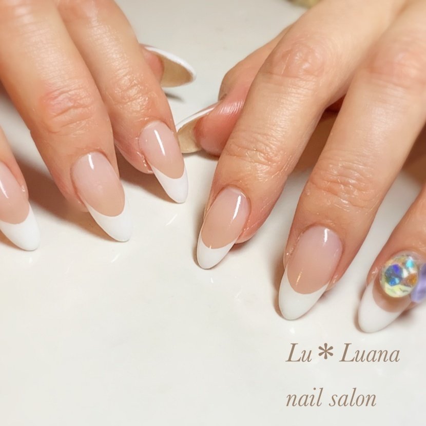 オールシーズン ブライダル デート 女子会 ハンド ネイルサロンルアナのネイルデザイン No ネイルブック