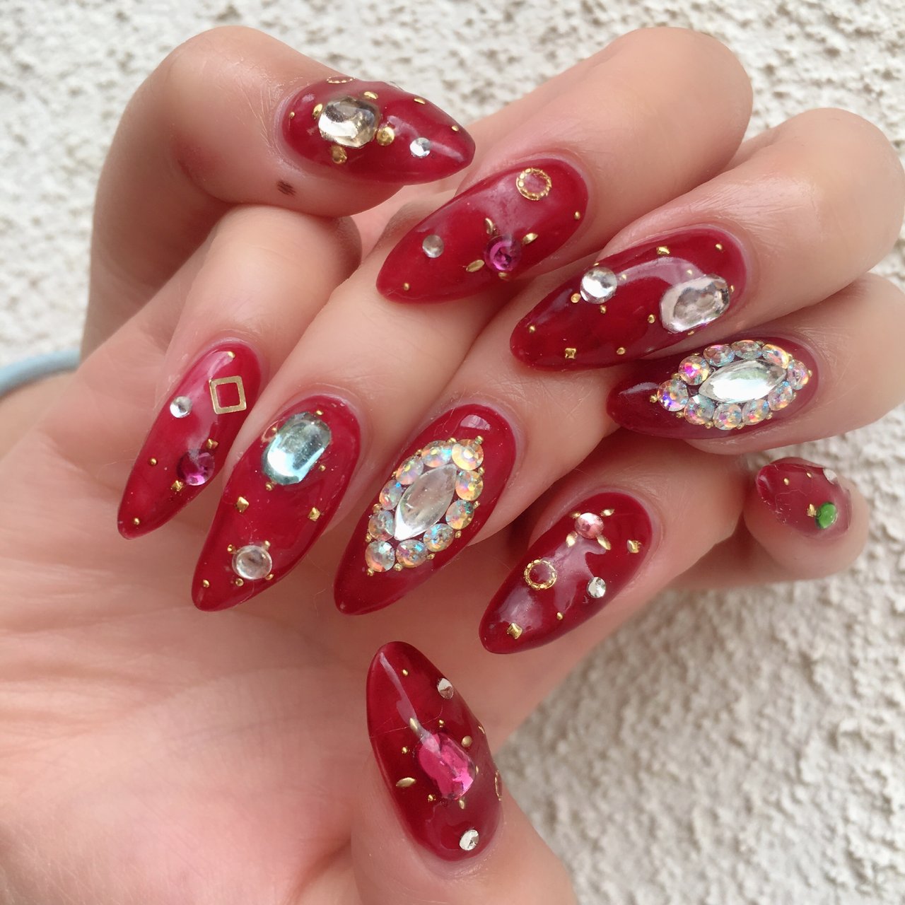 冬 オールシーズン お正月 成人式 ハンド 岡山 井原市ネイルサロンdearnailのネイルデザイン No ネイルブック