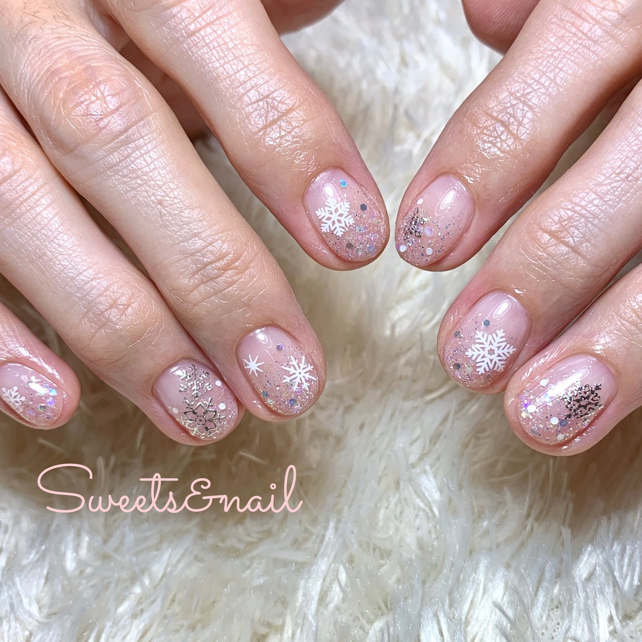 冬 お正月 クリスマス ハンド ショート Sweets Nailのネイルデザイン No ネイルブック