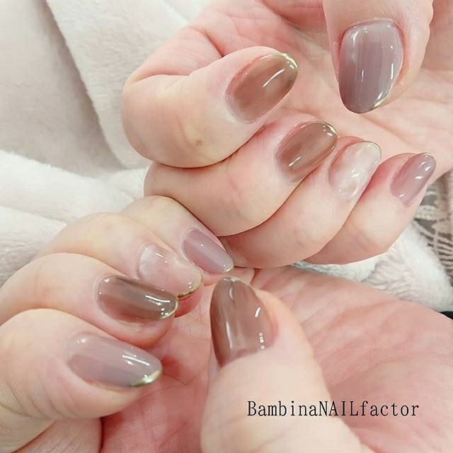 ニュアンス Bambinanailfactorkiyokoのネイルデザイン No ネイルブック