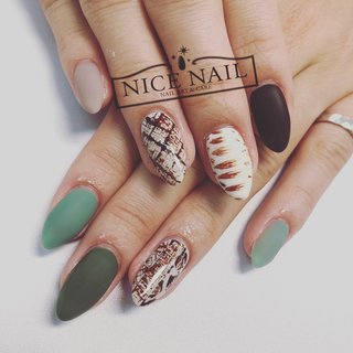 #ナイスネイル#ナイスネイル船橋店 #nicenail#nicenail船橋店
#パイソンネイル
#pythonネイル
#ヘビネイル
#マットネイル
#大人ネイル
#nailstagram #秋 #冬 #ハンド #アニマル柄 #ミディアム #ブラウン #グレー #ブラック #ジェルネイル #お客様 #NICENAIL_FUNABASHI #ネイルブック