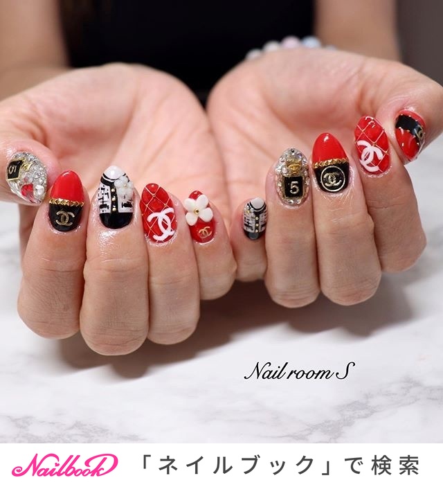 ネイルパーツ shiho 冬/オールシーズン/パーティー/女子会/ハンド - Nailroom__S Shiho