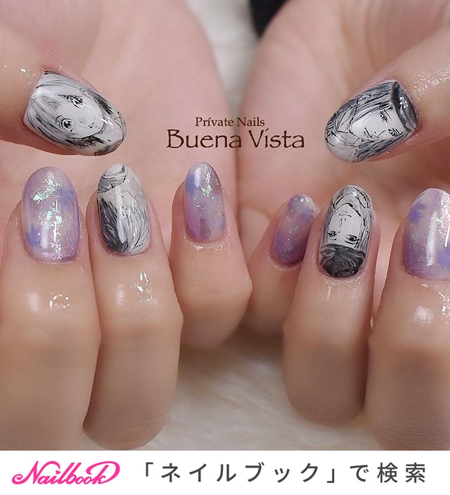 ヒカルの碁のネイルデザイン ネイルブック