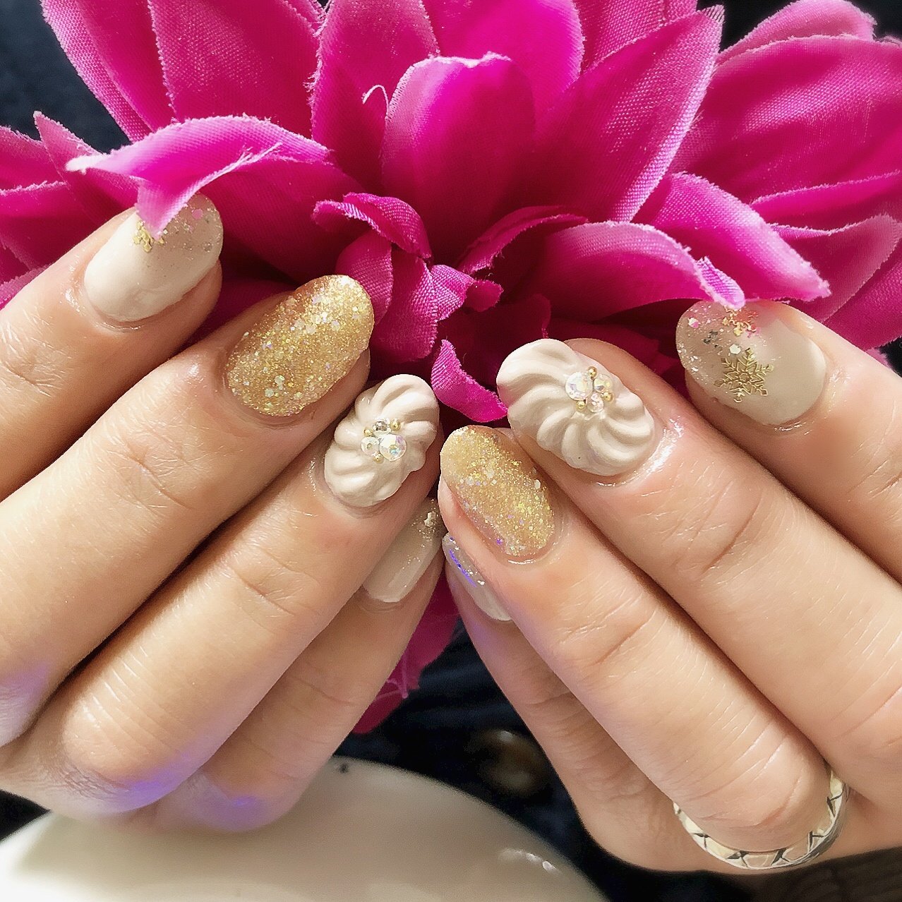 秋 冬 Nail Salon Brillanteのネイルデザイン No ネイルブック