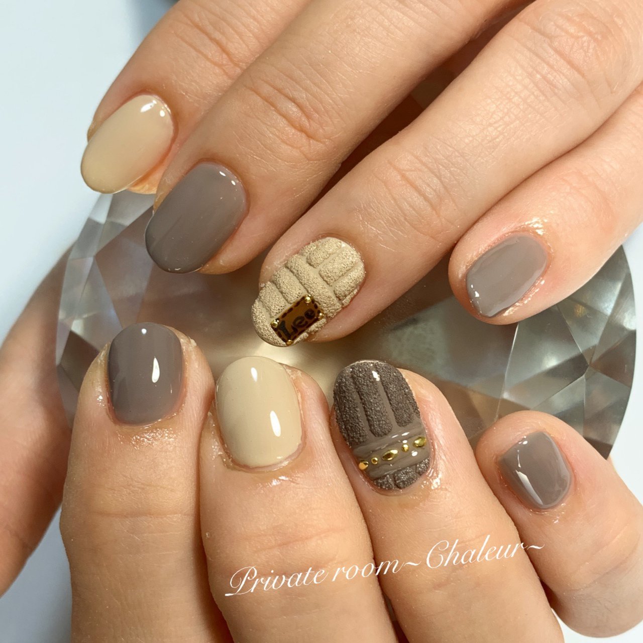 秋 冬 クリスマス デート ハンド Chaleur Cのネイルデザイン No ネイルブック