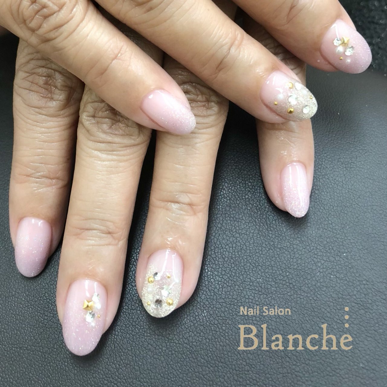 オールシーズン お正月 成人式 ハンド 変形フレンチ Kumiのネイルデザイン No 454 ネイルブック