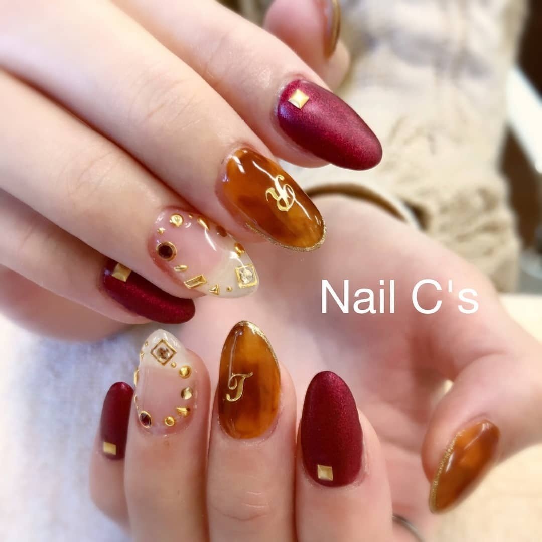 秋 冬 オールシーズン パーティー ハンド Yumi Yoshikura Nail C S