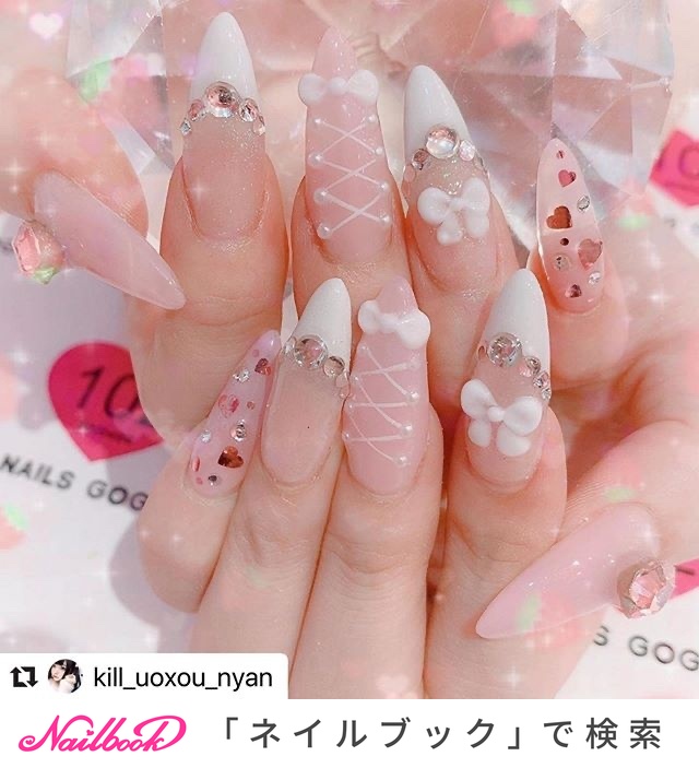 人気順｜#量産型オタクのネイルデザイン｜ネイルブック