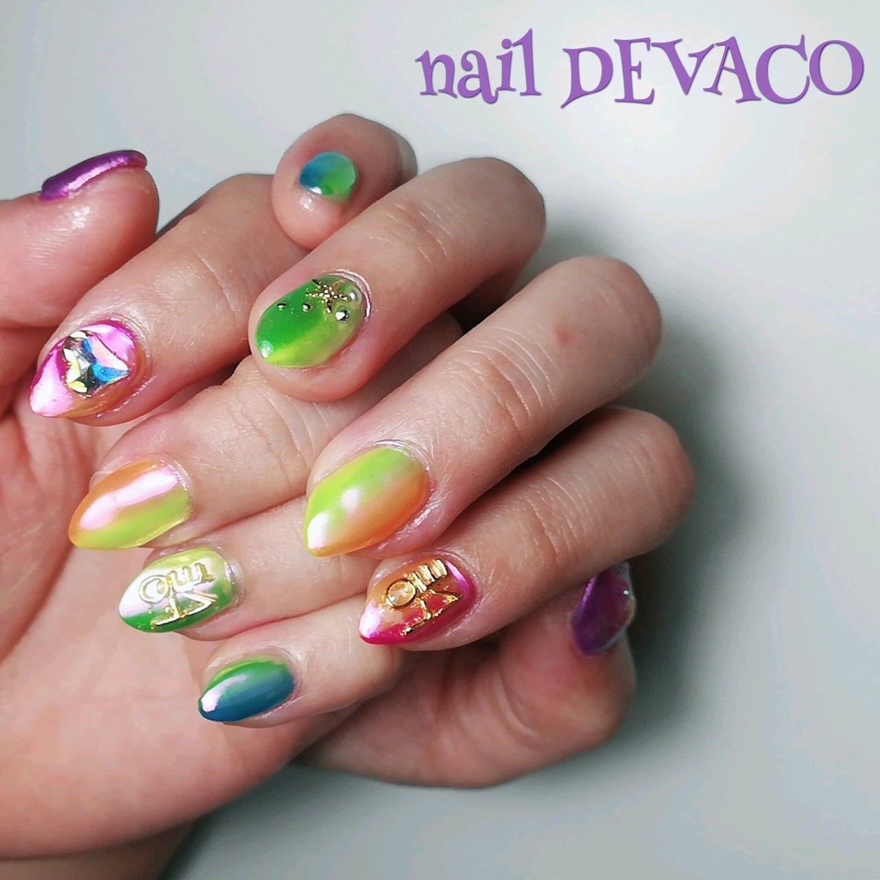 夏 旅行 ブライダル ハンド グラデーション 999naildevacoのネイルデザイン No ネイルブック