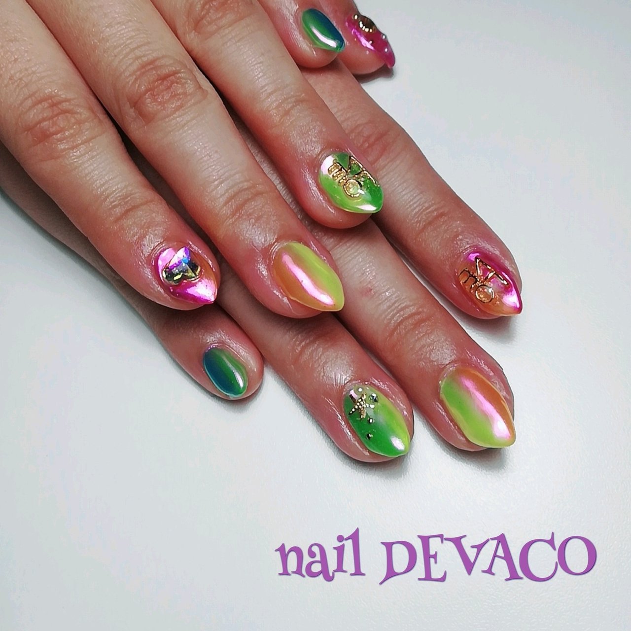 夏 旅行 ブライダル ハンド グラデーション 999naildevacoのネイルデザイン No ネイルブック