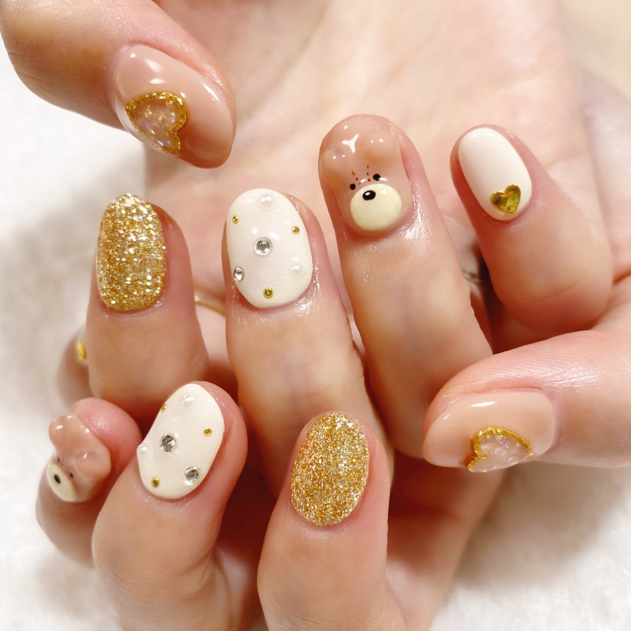 オールシーズン 女子会 ハンド ワンカラー キャラクター Meteornail ミーティアネイルのネイルデザイン No ネイルブック