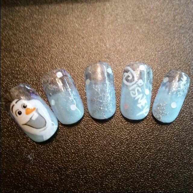 冬 ハロウィン ハンド グラデーション キャラクター 郡山 Nail Salon Rougeのネイルデザイン No ネイルブック