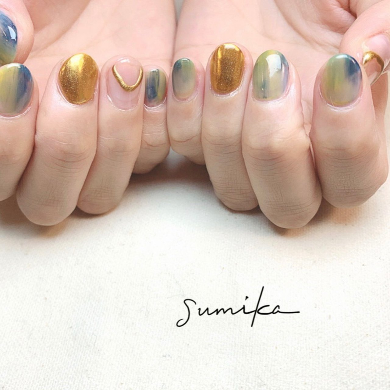 オールシーズン 成人式 リゾート パーティー ハンド Nail Salon Sumikaのネイルデザイン No ネイルブック
