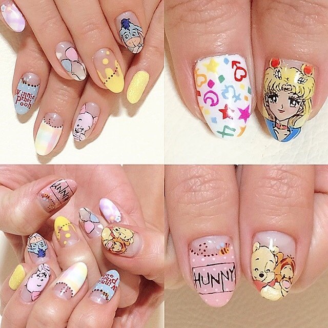 バレンタイン デート ハンド 痛ネイル キャラクター Tokyonail414のネイルデザイン No ネイルブック