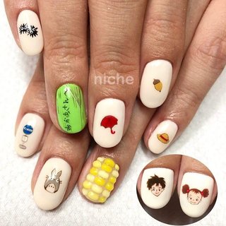 スタジオジブリのネイルデザイン ネイルブック