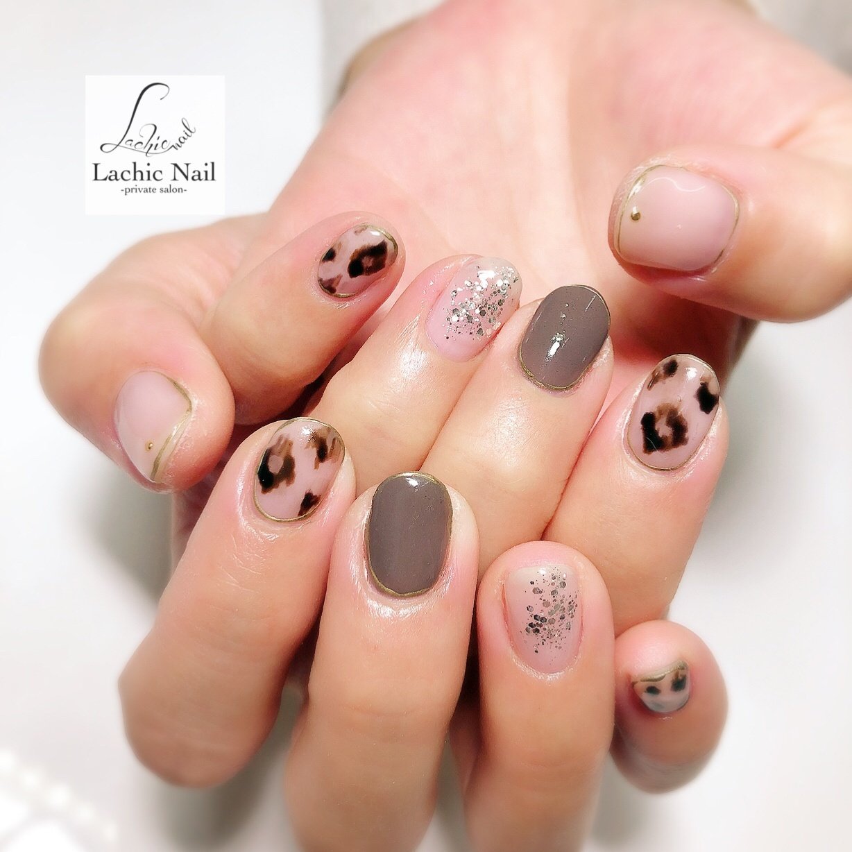 秋 冬 オフィス ハンド ワンカラー Lachicnailのネイルデザイン No ネイルブック