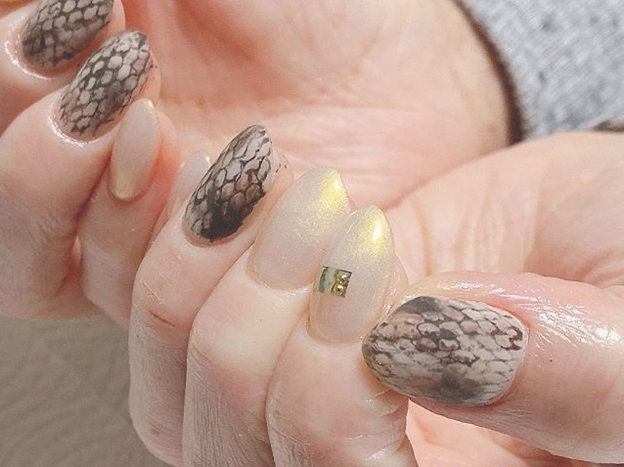 旅行 ライブ 女子会 ハンド アニマル柄 T Nailのネイルデザイン No 4909353 ネイルブック