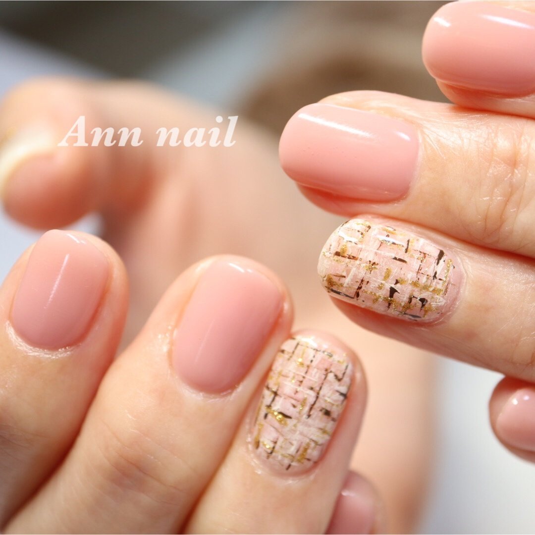 秋 冬 オフィス デート ハンド 京都四条烏丸 アンネイル Ann Nail のネイルデザイン No ネイルブック