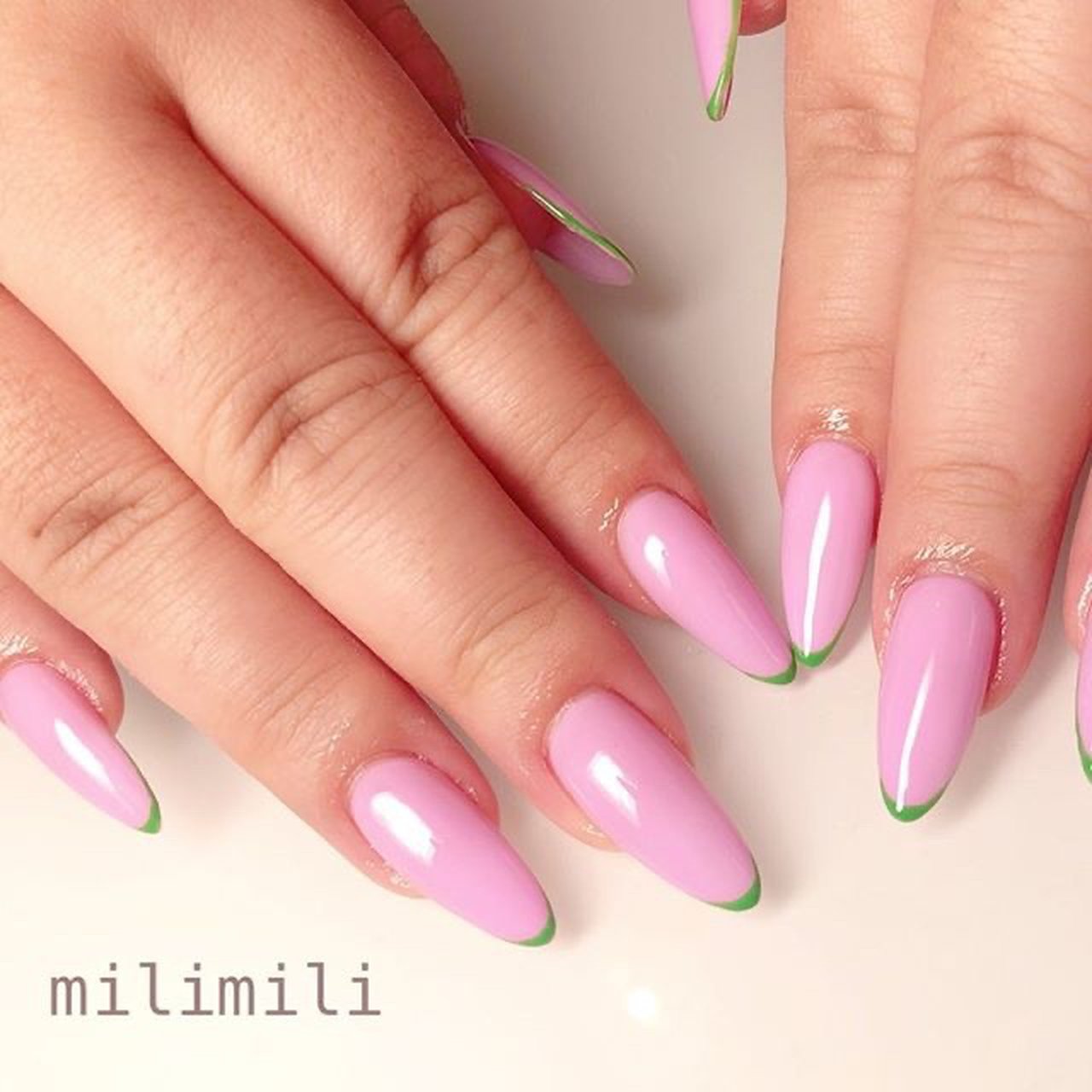 milimili♡nail様✩⋆確認専用ページ milimili🦋】大阪ネイル/ワンホンネイル/韓国ネイル/パーソナルカラー