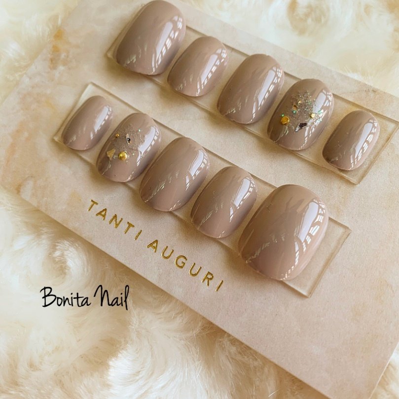 秋 冬 オールシーズン ハンド シンプル Atelier Bonitaのネイルデザイン No ネイルブック