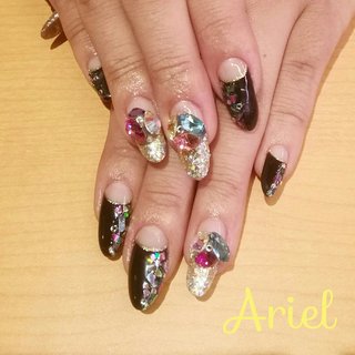 おすすめ順 旅行 海外旅行 宝石風ネイルのネイルデザイン ネイルブック