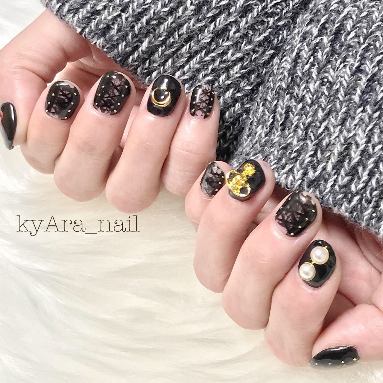 オールシーズン 成人式 ライブ ハロウィン ハンド Kyara Nailのネイルデザイン No ネイルブック