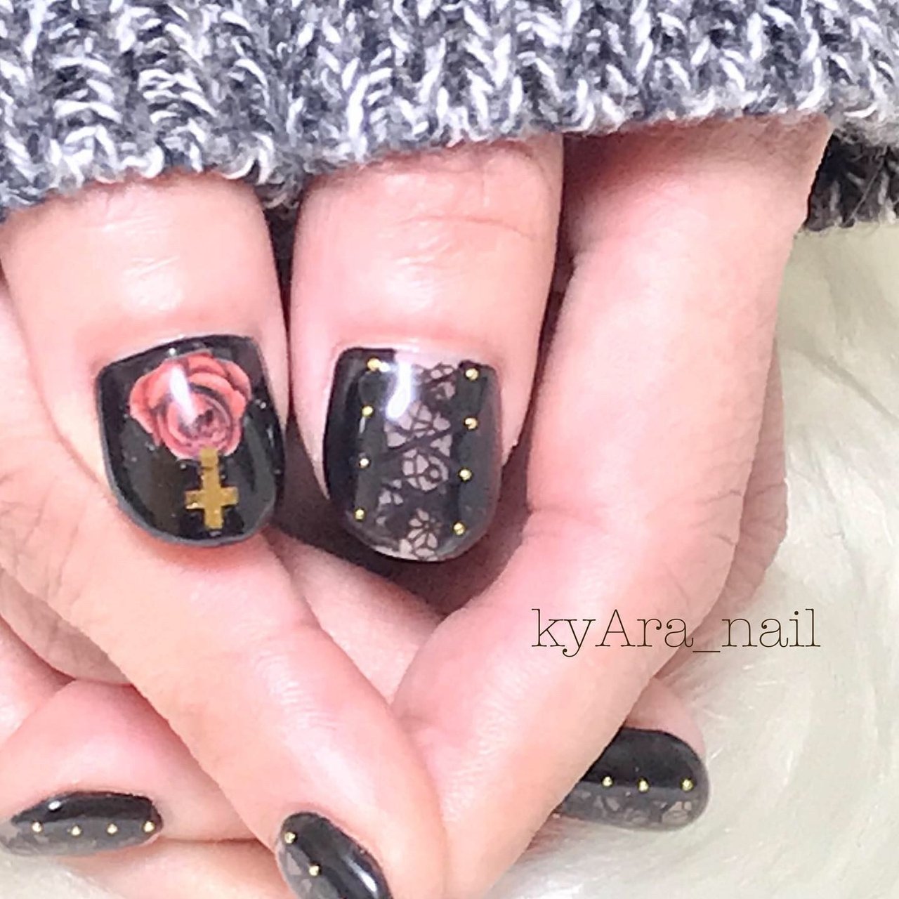 オールシーズン 成人式 ライブ ハロウィン ハンド Kyara Nailのネイルデザイン No ネイルブック