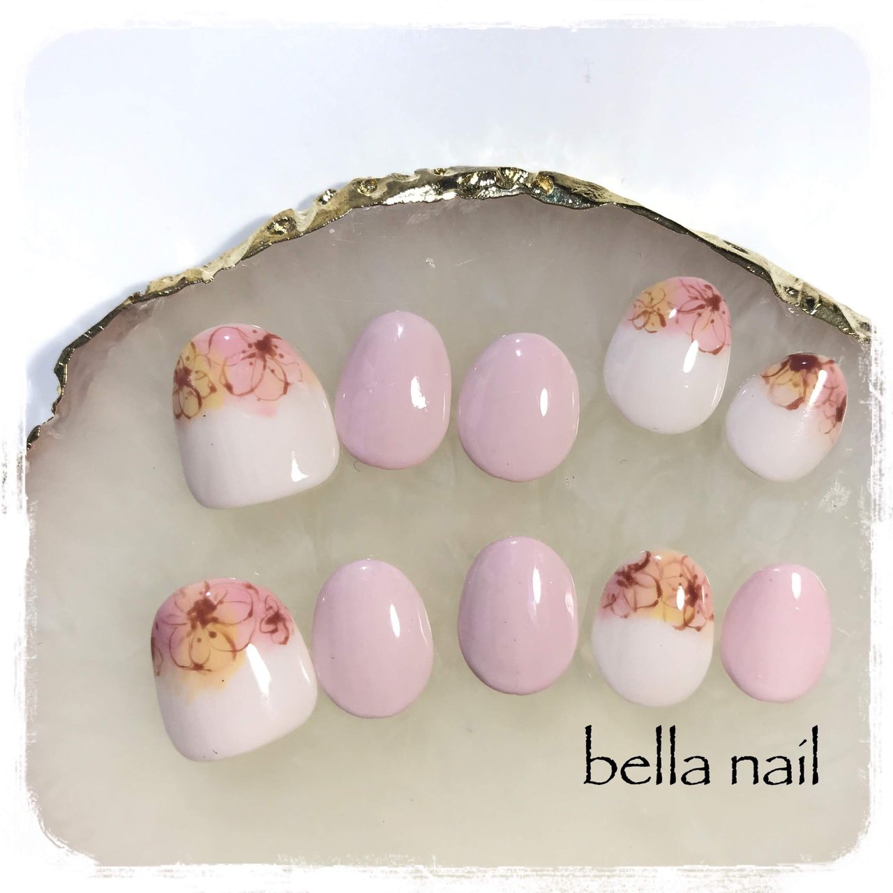 オールシーズン 成人式 卒業式 入学式 シンプル Bella Nail ベラ ネイル のネイルデザイン No ネイルブック