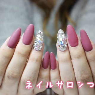ピンク 派手スカルプのネイルデザイン ネイルブック