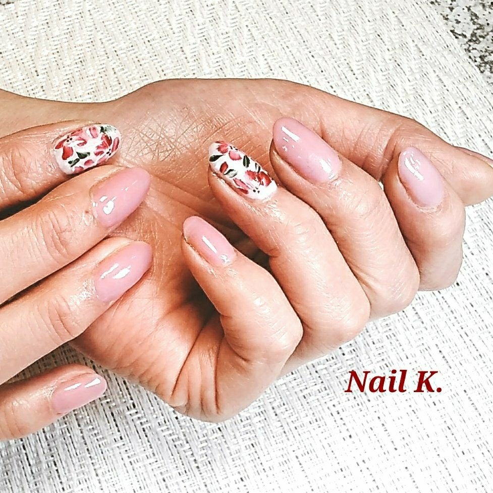 秋 オールシーズン 成人式 オフィス ハンド Nail K のネイルデザイン No 493 ネイルブック