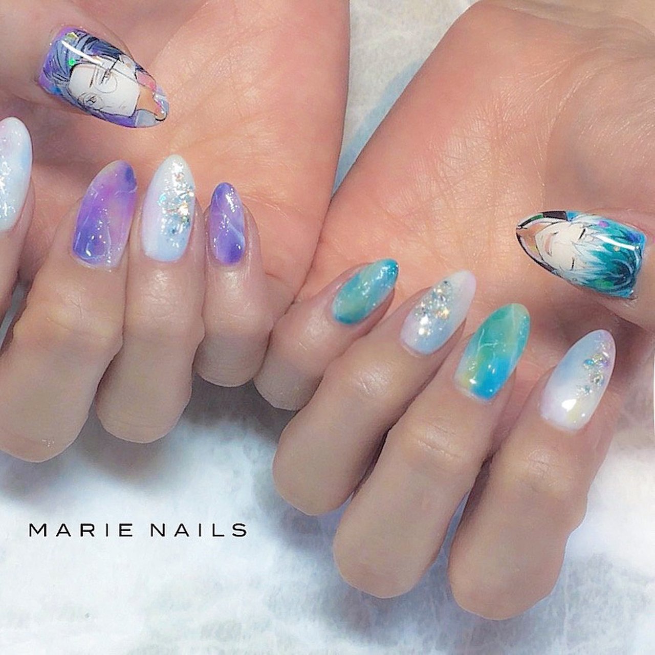 バレンタイン ライブ 女子会 ハンド 痛ネイル Marienails Umedaのネイルデザイン No ネイルブック