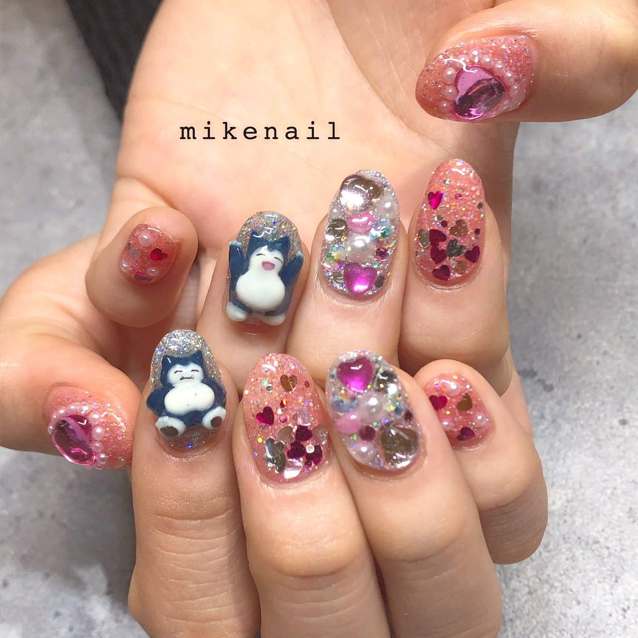 オールシーズン 旅行 ライブ パーティー ハンド Shiho Mikenailのネイルデザイン No ネイルブック