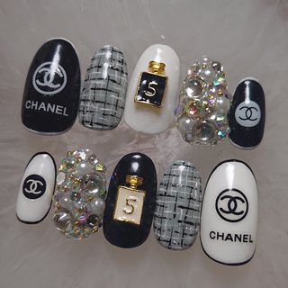 おすすめ順 ツイード Chanelネイルのネイルデザイン ネイルブック