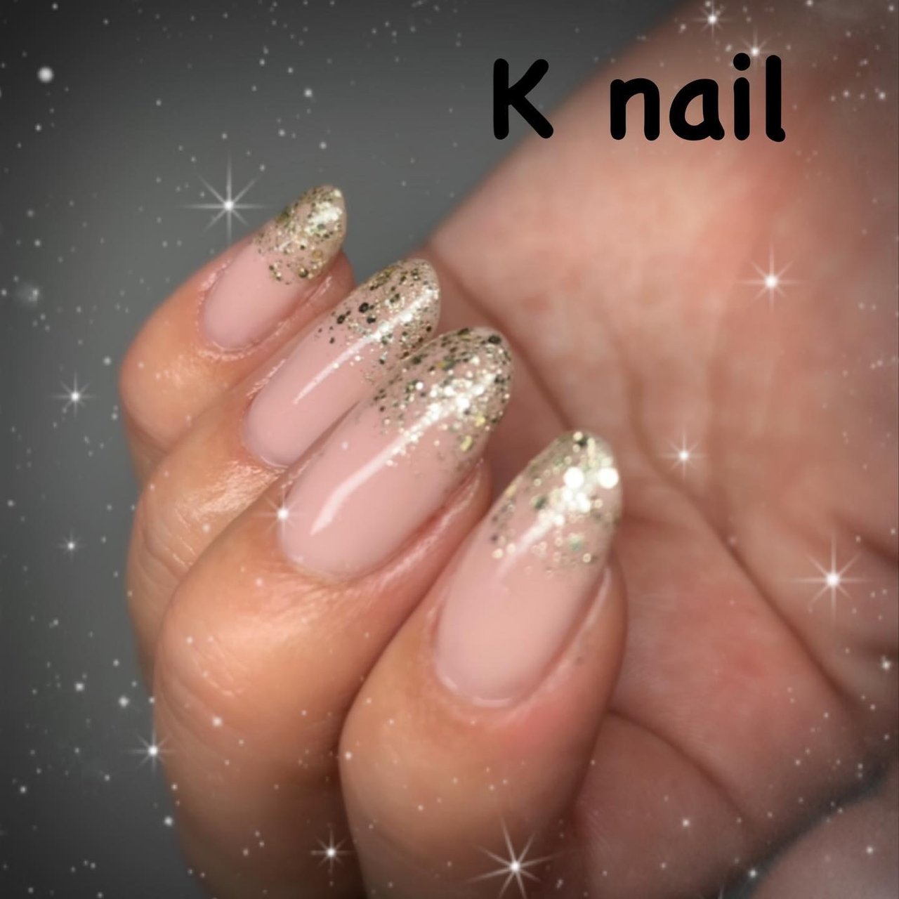 オールシーズン ハンド シンプル グラデーション ホログラム K Nail Kaoriのネイルデザイン No ネイルブック